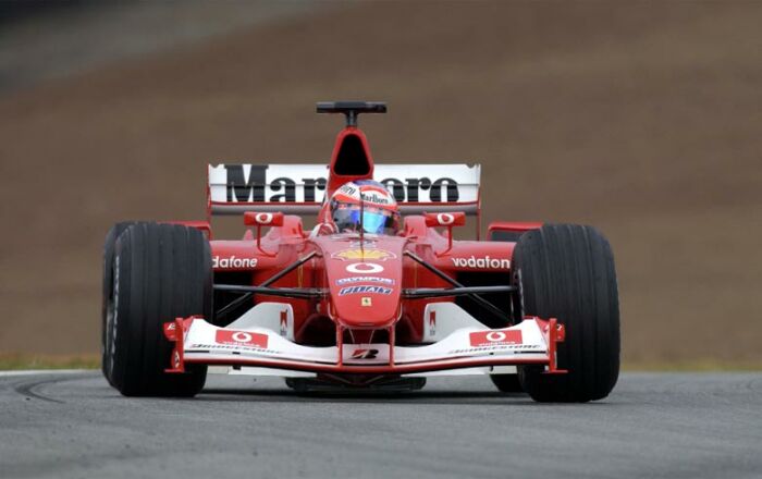 Rubens Barrichello at the 2003 Brazilian Grand Prix