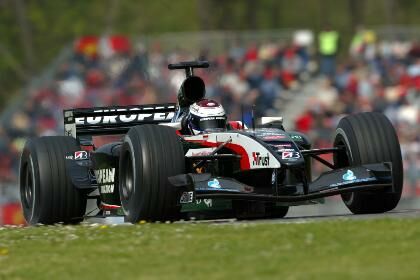 Minardi at the 2003 San Marino Grand Prix