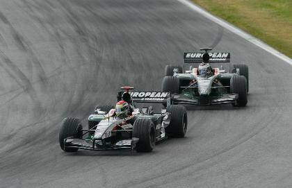 Minardi at the 2003 Austrian Grand Prix