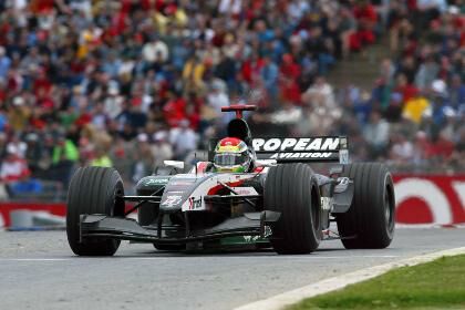 Minardi at the 2003 Austrian Grand Prix