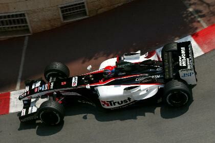 Minardi at the 2003 Monaco Grand Prix