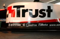 Trust announce title sponsorship deal with Minardi. Click here to view this image in high resolution