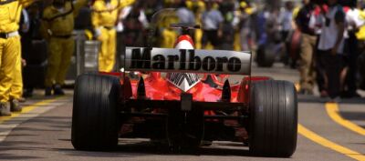 Ferrari F2003-GA at the Monaco Grand Prix