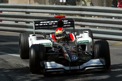 Minardi at the 2003 Monaco Grand Prix