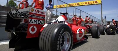 Ferrari at the 2003 Canadian Grand Prix