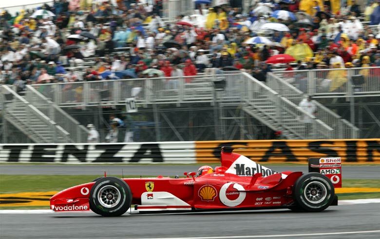 Ferrari at the 2003 Canadian Grand Prix