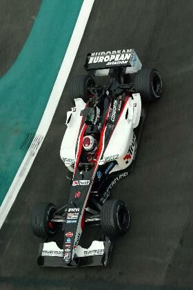 Jos Verstappen, European Minardi Cosworth at the 2003 French Grand Prix at Magny Cours