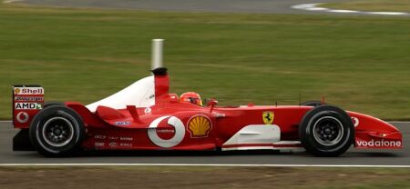 Michael Schumacher at the 2003 British Grand Prix