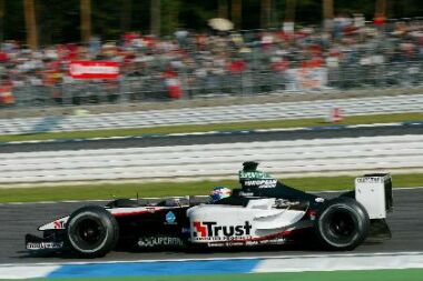 Minardi at the 2003 German Grand Prix