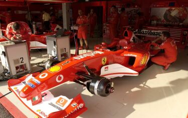 Ferrari at the 2003 German Grand Prix