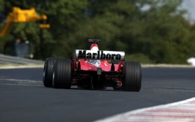 Ferrari at the 2003 Hungarian Grand Prix