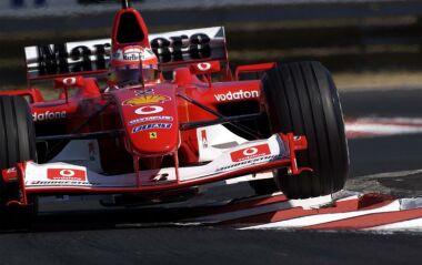 Ferrari at the 2003 Hungarian Grand Prix