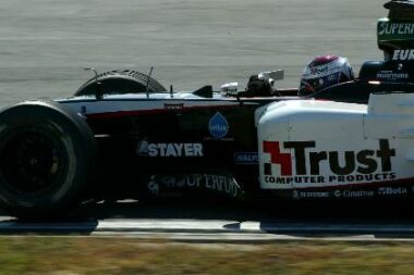 European Minardi Cosworth at the 2003 Hungarian Grand Prix