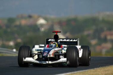 European Minardi Cosworth at the 2003 Hungarian Grand Prix