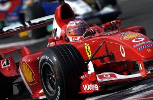 Ferrari at the 2003 Italian Grand Prix