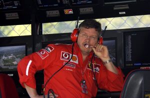 Ferrari at the 2003 Italian Grand Prix