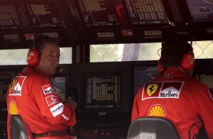 Ferrari at the 2003 Italian Grand Prix