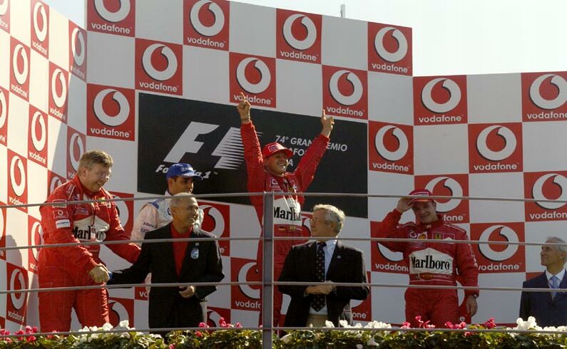 Ferrari at the 2003 Italian Grand Prix