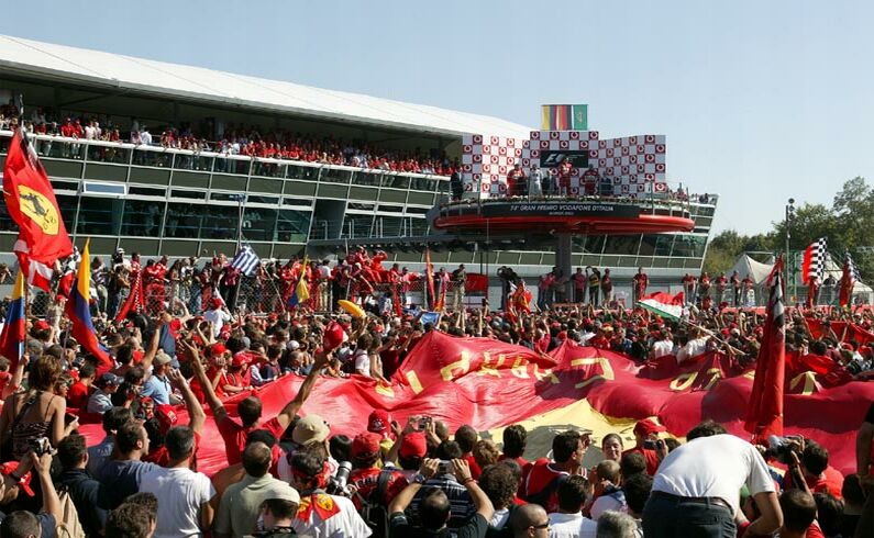 Ferrari at the 2003 Italian Grand Prix