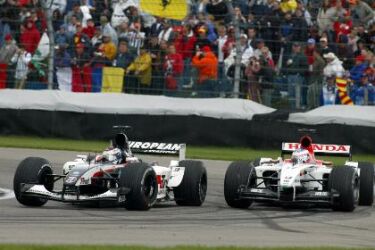 European Minardi Cosworth at the 2003 United States Grand Prix, Indianapolis