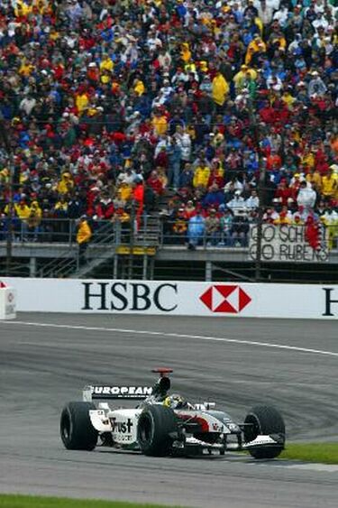 European Minardi Cosworth at the 2003 United States Grand Prix, Indianapolis