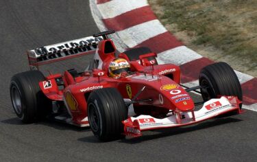 Ferrari F2003-GA at Barcelona