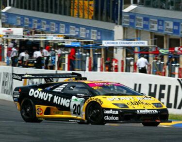 The Lamborghini Diablo GTR during the Bathurst 24 Hours. Photo: Procar.