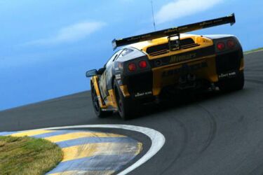 The Lamborghini Diablo GTR during the Bathurst 24 Hours. Photo: Procar.