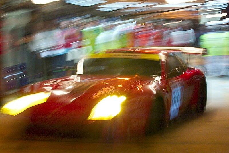 Veloqx Prodrive Ferrari 550 GTS Maranello at the 2003 Le Mans 24 Hours. Photo: John Brooks