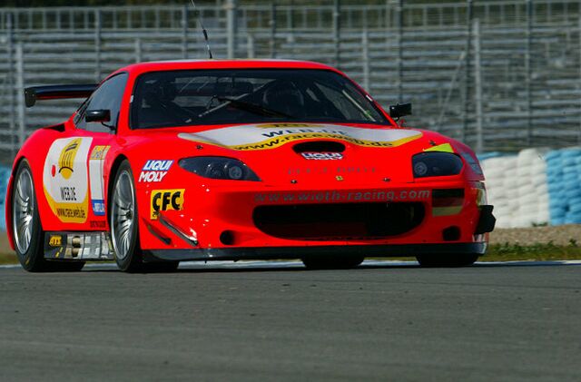 the Weith Racing Ferrari 550