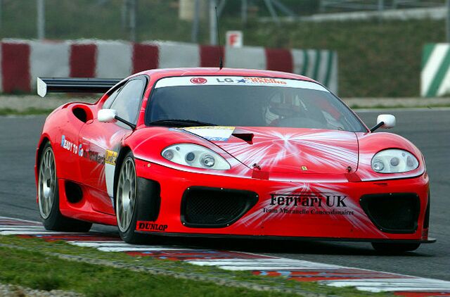 the Team Maranello Concessionaires Ferrari 360 Modena