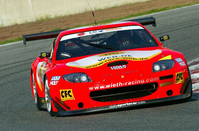 the Weith Racing Ferrari 550