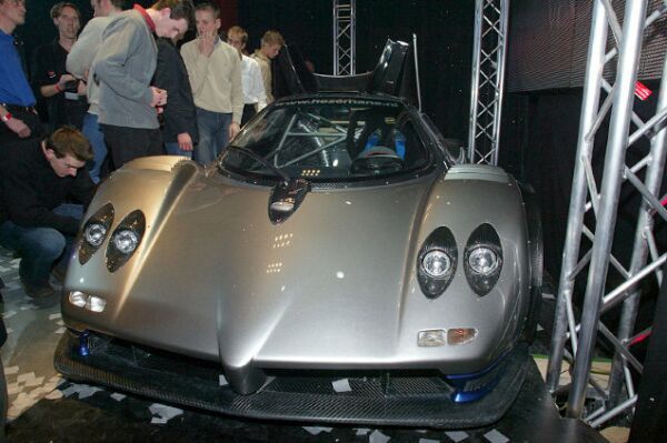 the Carsports Modena GR is unveiled at a Belgian Nightclub