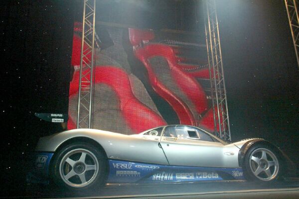 the Carsports Modena GR is unveiled at a Belgian Nightclub