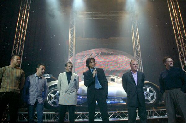 the Carsports Modena GR is unveiled at a Belgian Nightclub