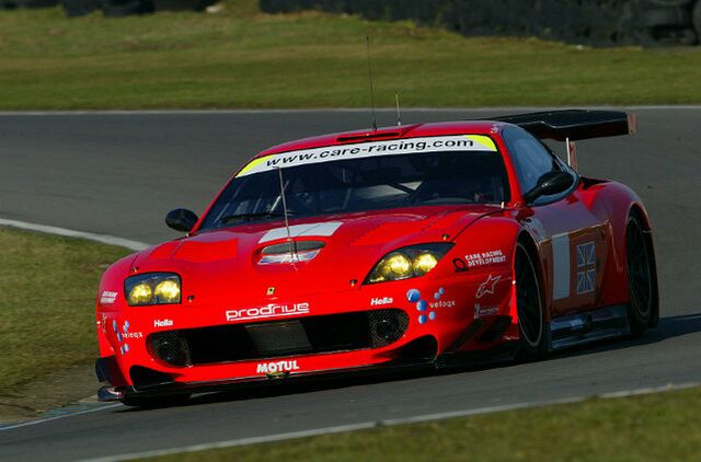 leading the Italian contingent at the 2003 Le Mans 24 Hours will be the two GTS class Veloqx Prodrive Ferrari 550 Maranellos