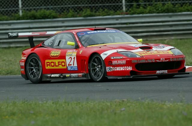 Lilian Bryner claimed fastest time during Friday's free practice sessions at the wheel of the Care Racing Ferrari 550 Maranello