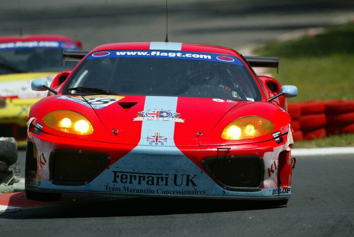 click here to view this image of the no88 TMC Ferrari 360 Modena in high resolution at Pergusa yesterday