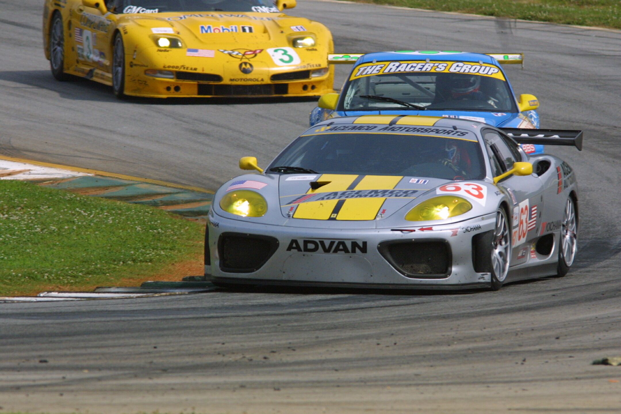 Shane Lewis at the wheel of the ACEMCO Motorsports Ferrari 360 Modena ( image copyright ACEMCO Motorsports )