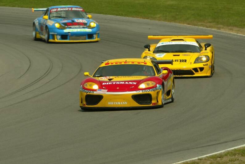 JMB Racing USA Ferrari 360 Modena at the Toronto Grand Prix of Mosport