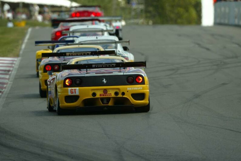 JMB Racing USA Ferrari 360 Modena at the Toronto Grand Prix of Mosport