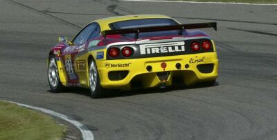 The 52 JMB Racing Ferrari 360 Modena during qualifying at Anderstorp