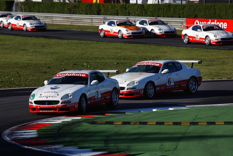 Vodafone Maserati Trofeo action from Monza