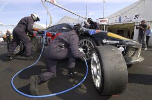 The Menx Ferrari 360 Modena at Anderstorp