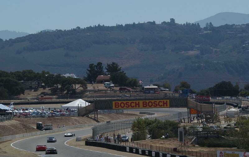 Prodrive Ferrari 550 Maranello at Laguna Seca