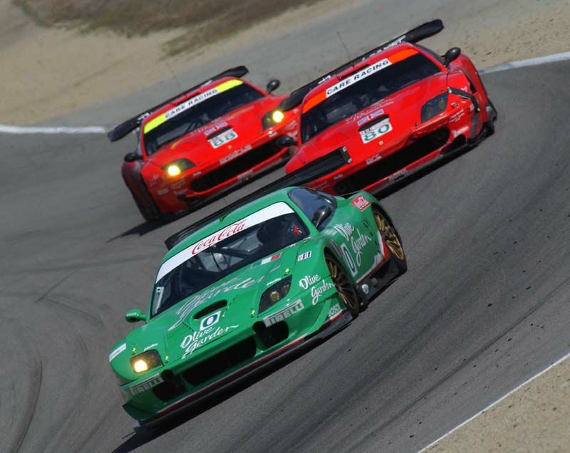 Prodrive Ferrari 550 Maranello at Laguna Seca