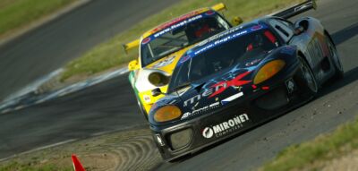 The Menx Ferrari 360 Modena during qualifying at Oschersleben