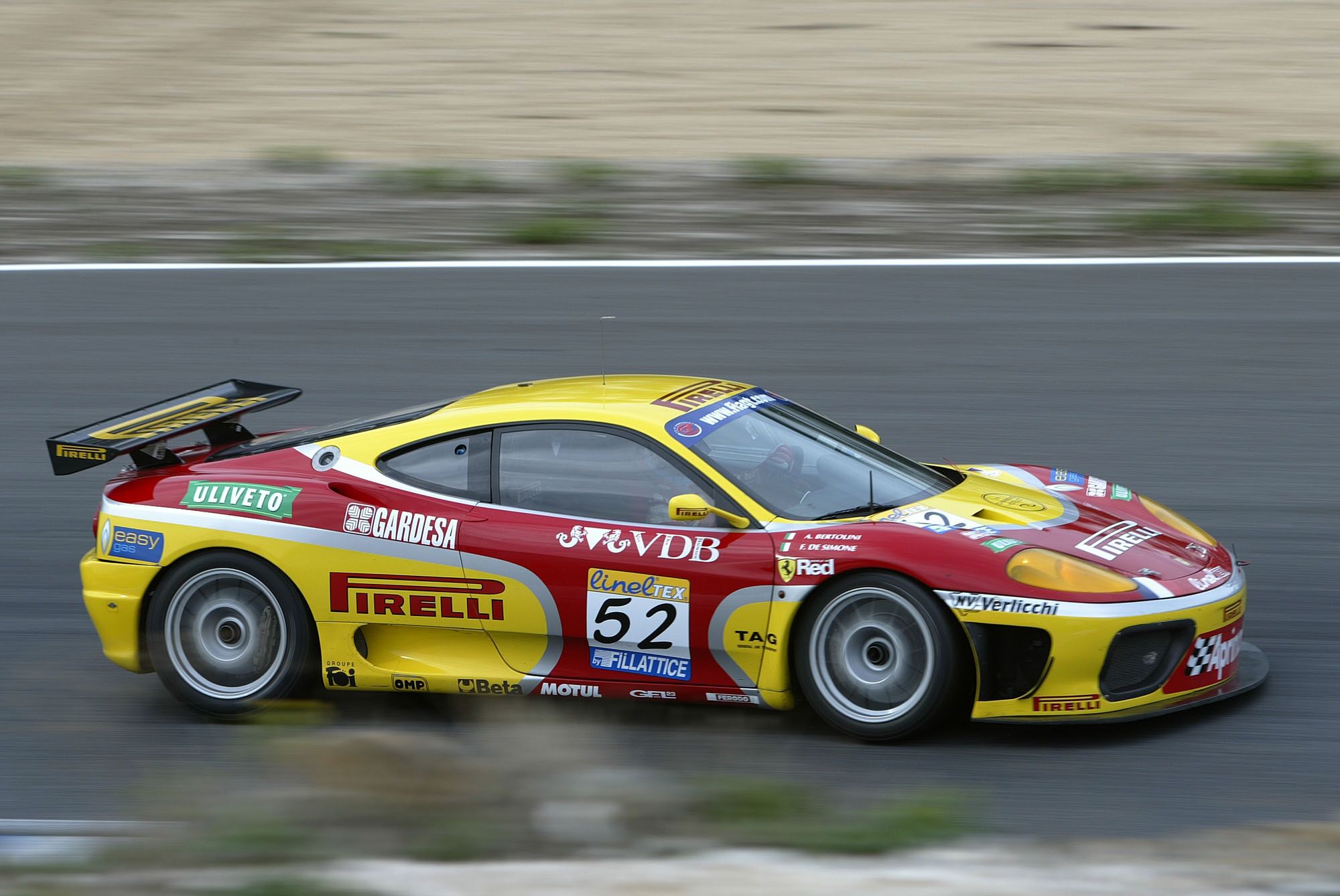 360 Modena Ferrari Moscow Raceway