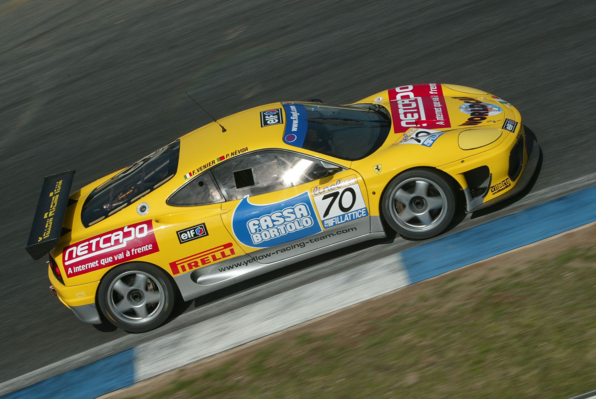 Yellow Racing joined the FIA GT series in Estoril with their brand new Ferrari 360 Modena