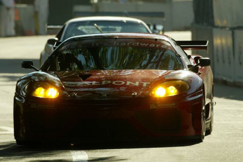 The Calpoint Risi Competizione Ferrari 360 Modena at Miami last time out